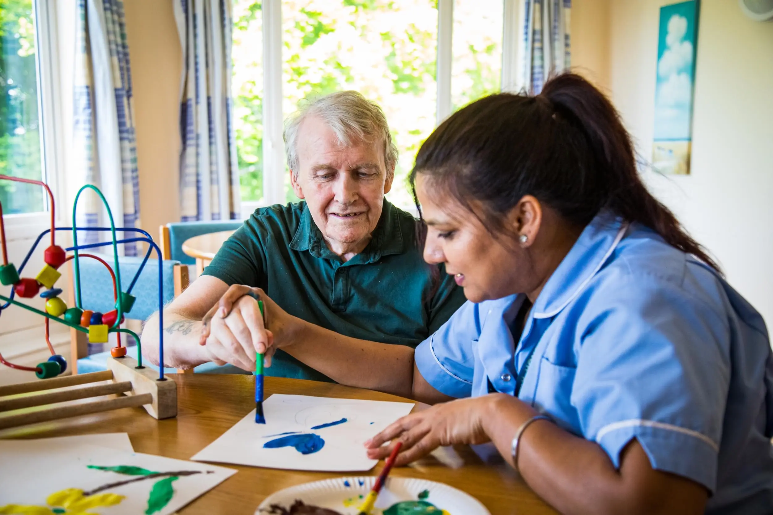 Nurse-and-resident-drawing