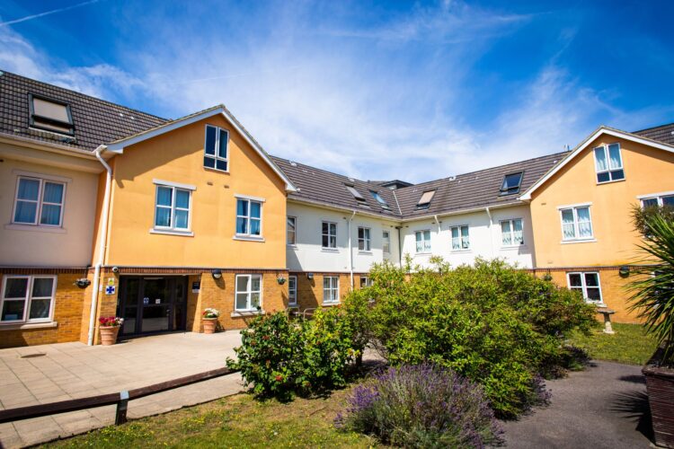 Mayflower care home external building